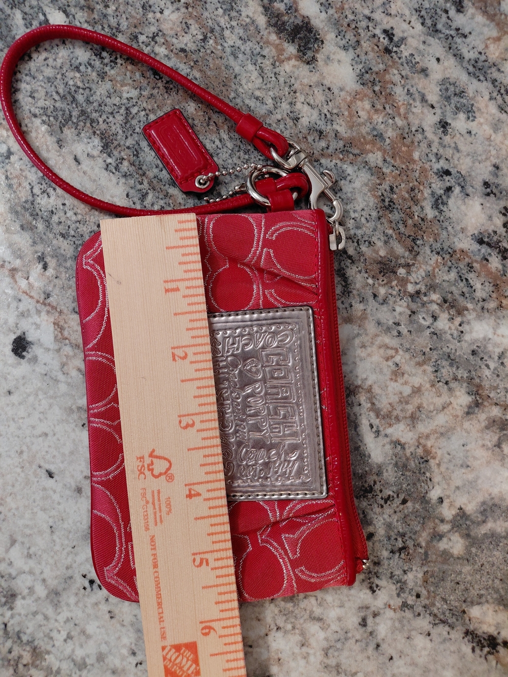 Coach Poppy Wristlet.ECU NO CALLOUTS - Picture 5 of 10